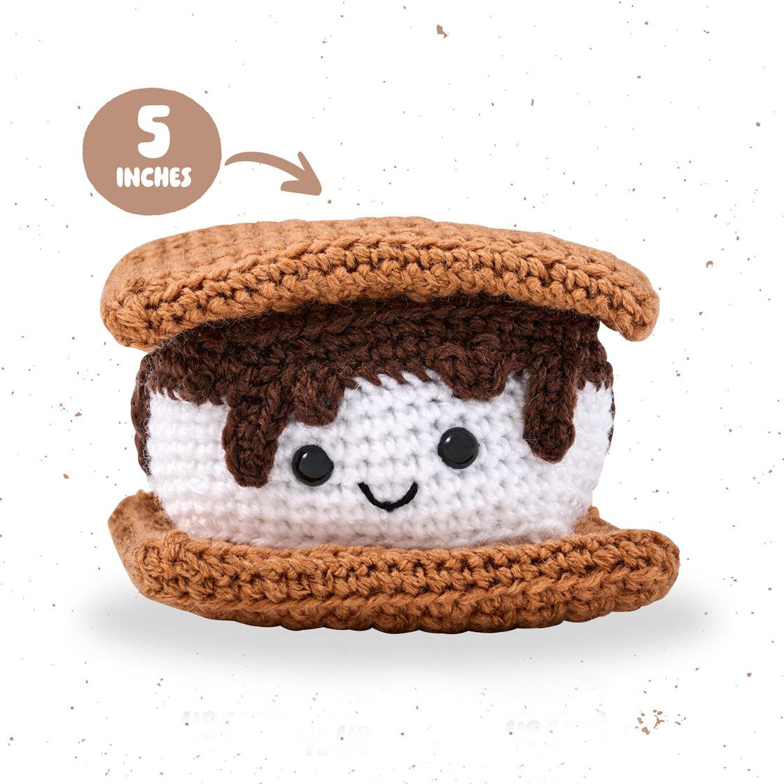 Marshy the S'mores Amigurumi Kit