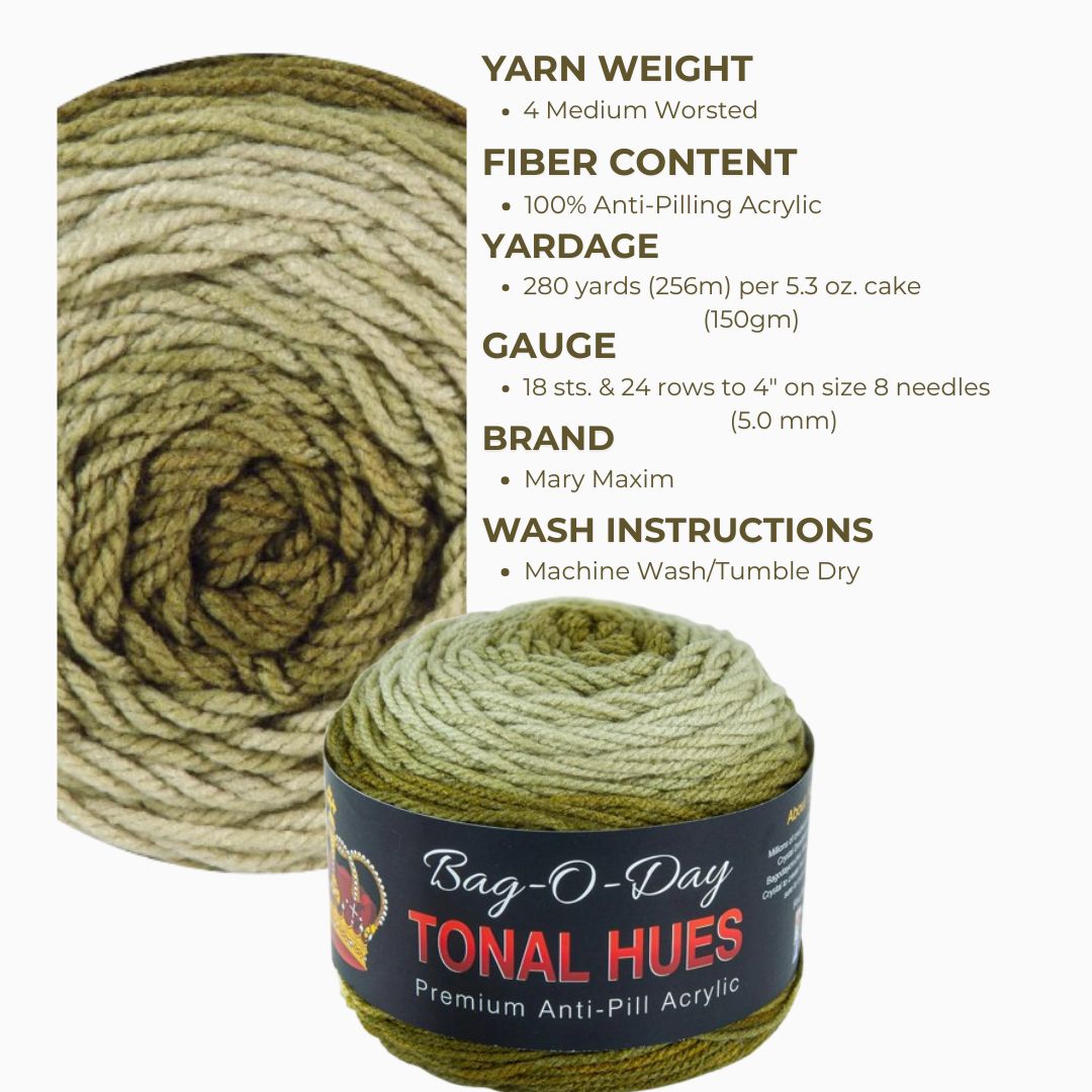 Bag-O-Day Tonal Hues Yarn