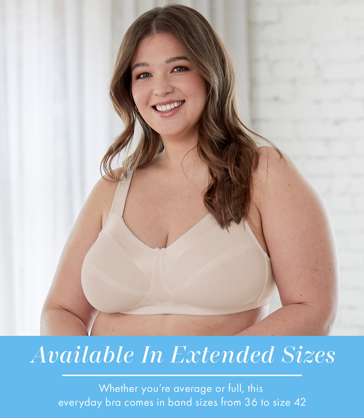 Soutien-gorge en coton sans fil à bordure en satin avec bonnets non doublés