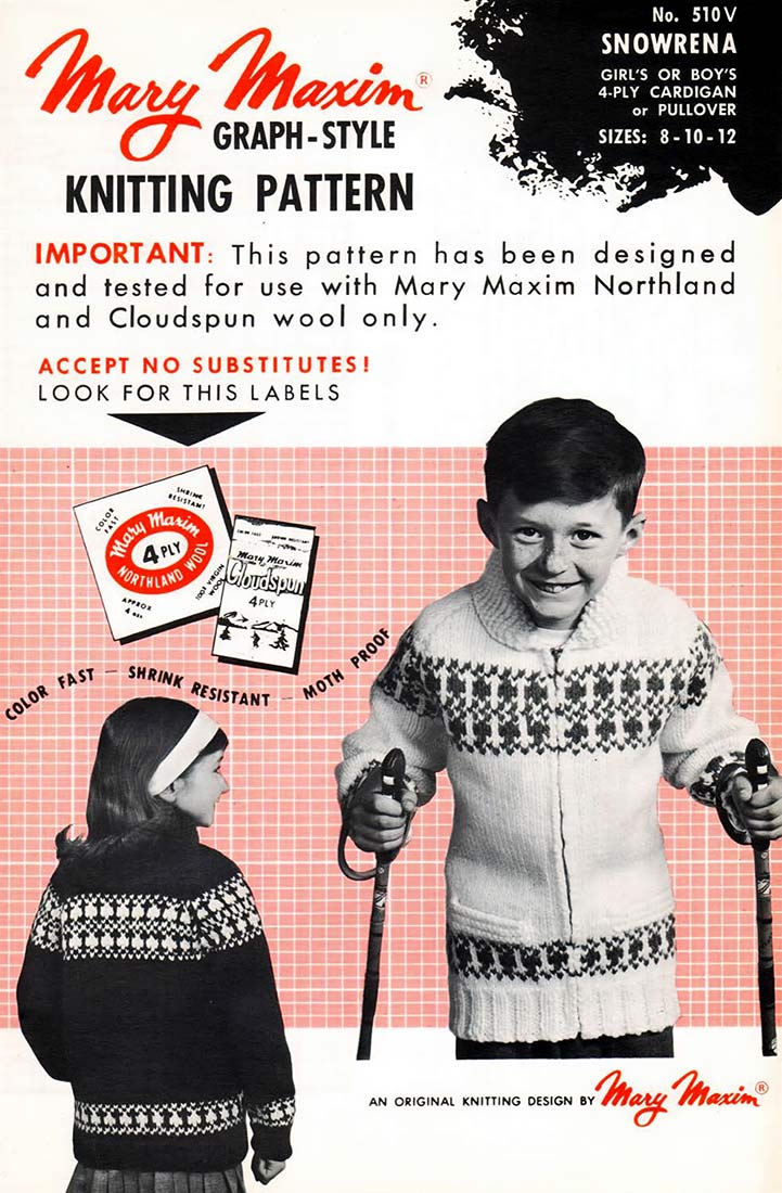 Patron de pull Snowrena