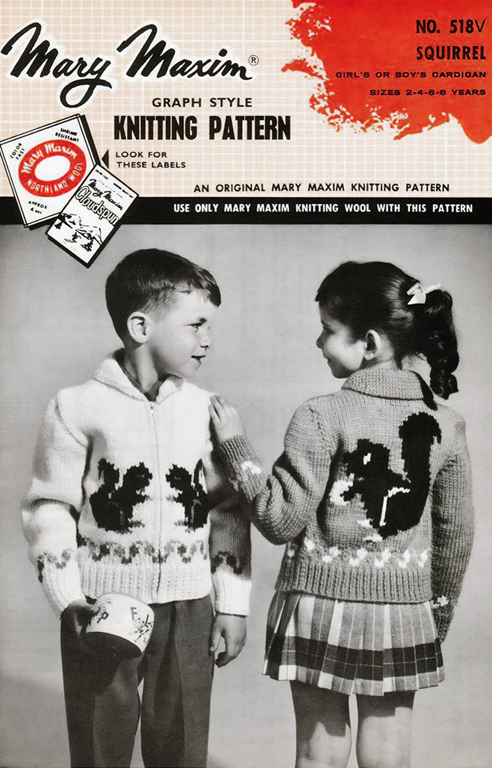 Squirrel Cardigan Pattern