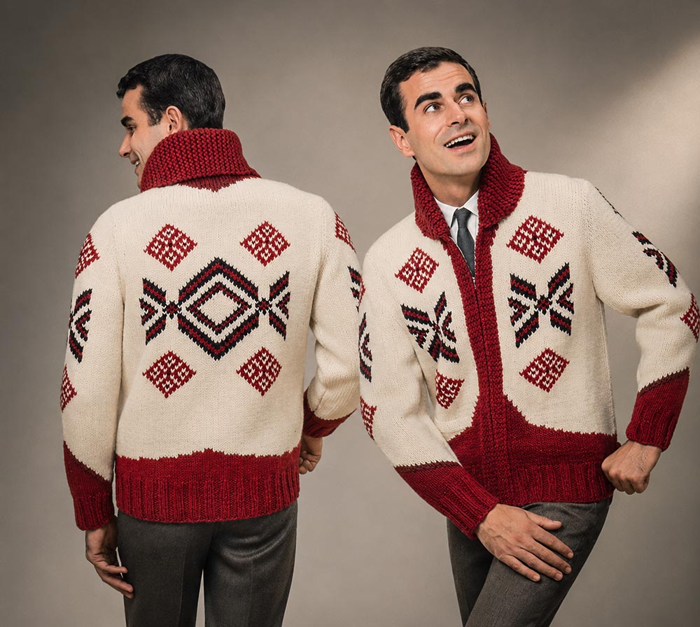 Modèle de cardigan indien Pueblo