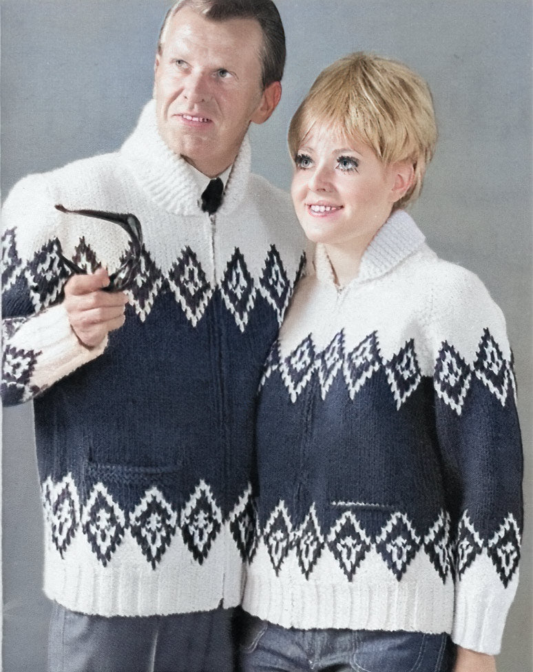 Adult's Icelandia Cardigan Pattern