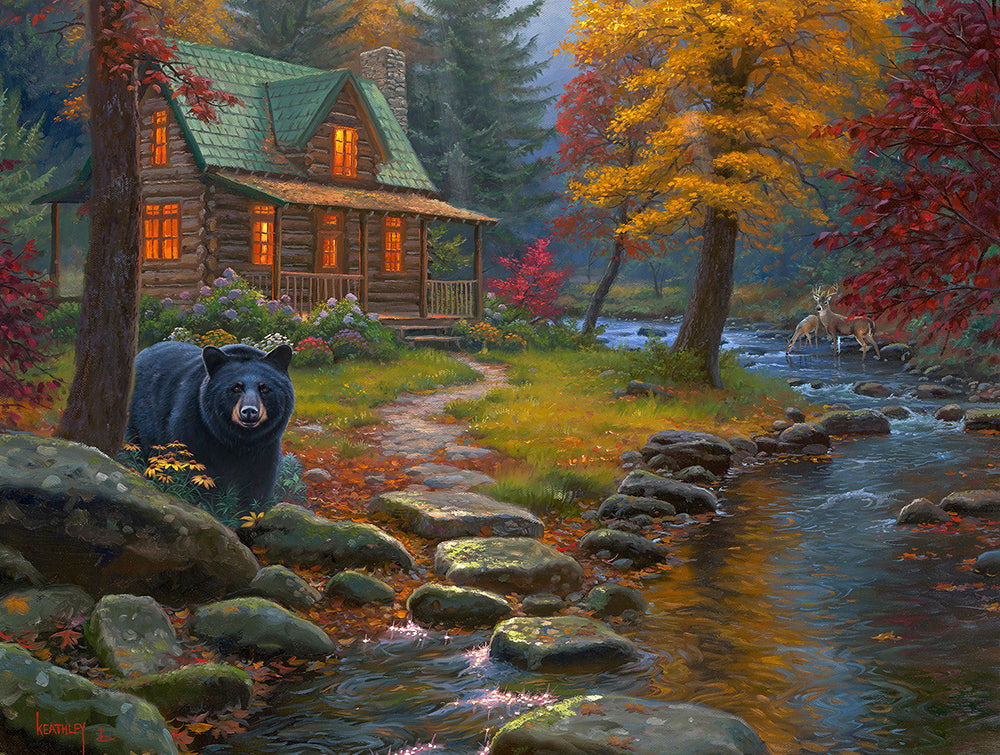 Autumn Visitors Jigsaw Puzzle
