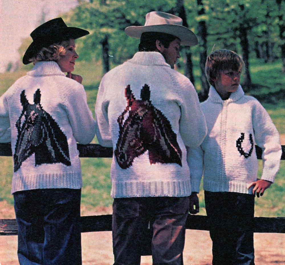 Adult's Horse Head Jacket Pattern