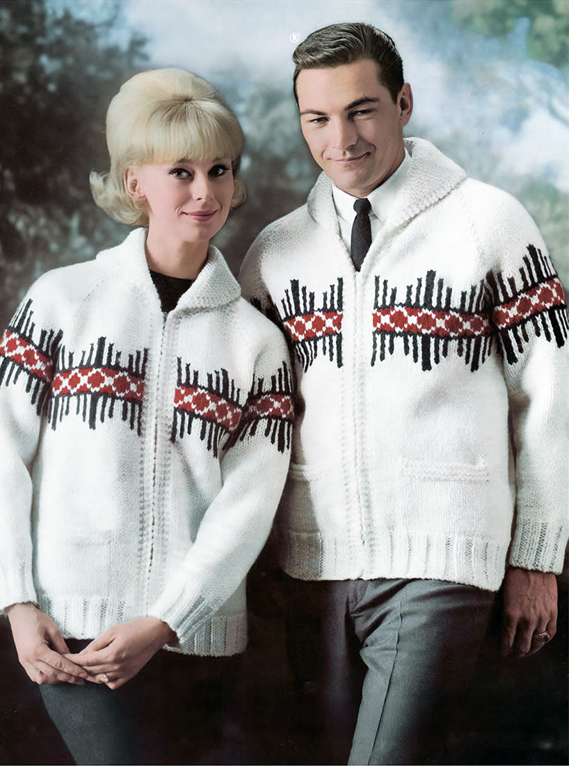 Patron de cardigan pour femme et homme