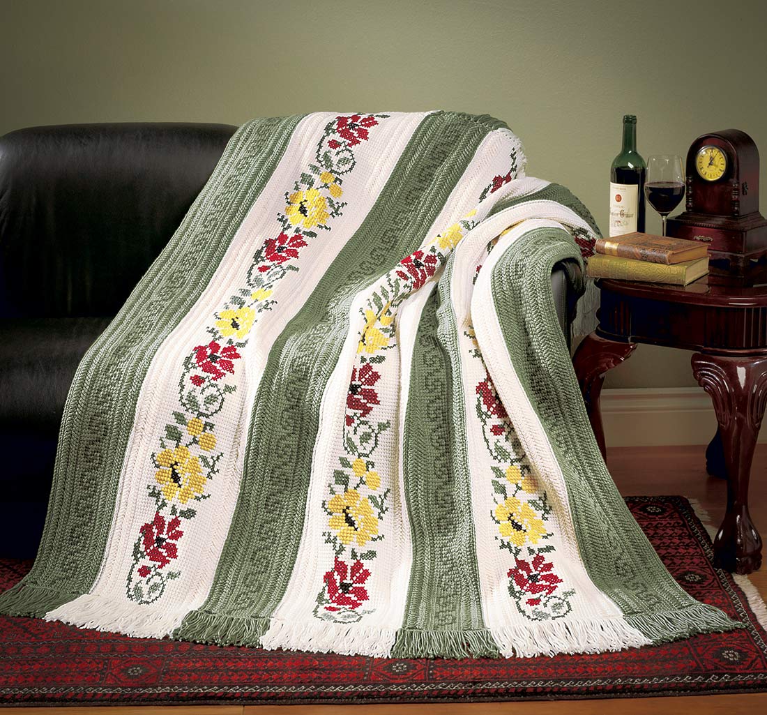 Modèle afghan de beauté en fleurs