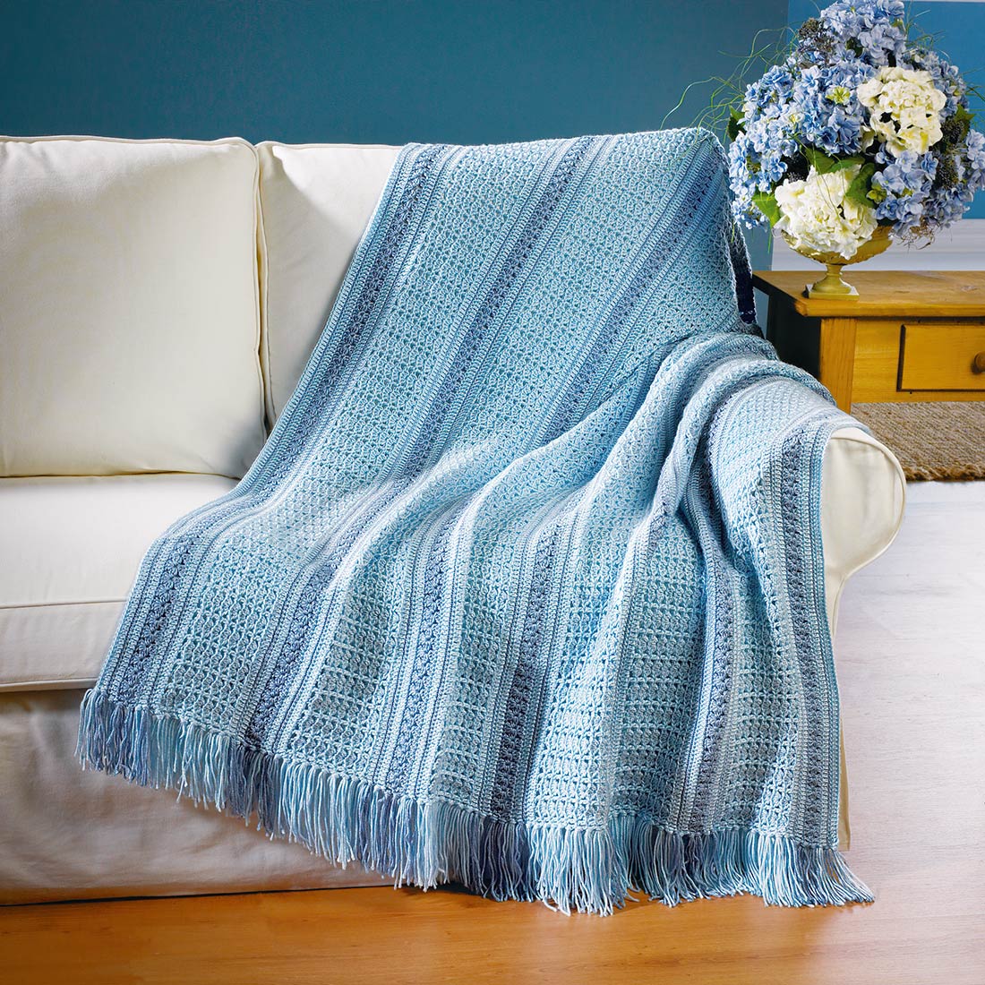 Modèle de jeté de rubans et de dentelle