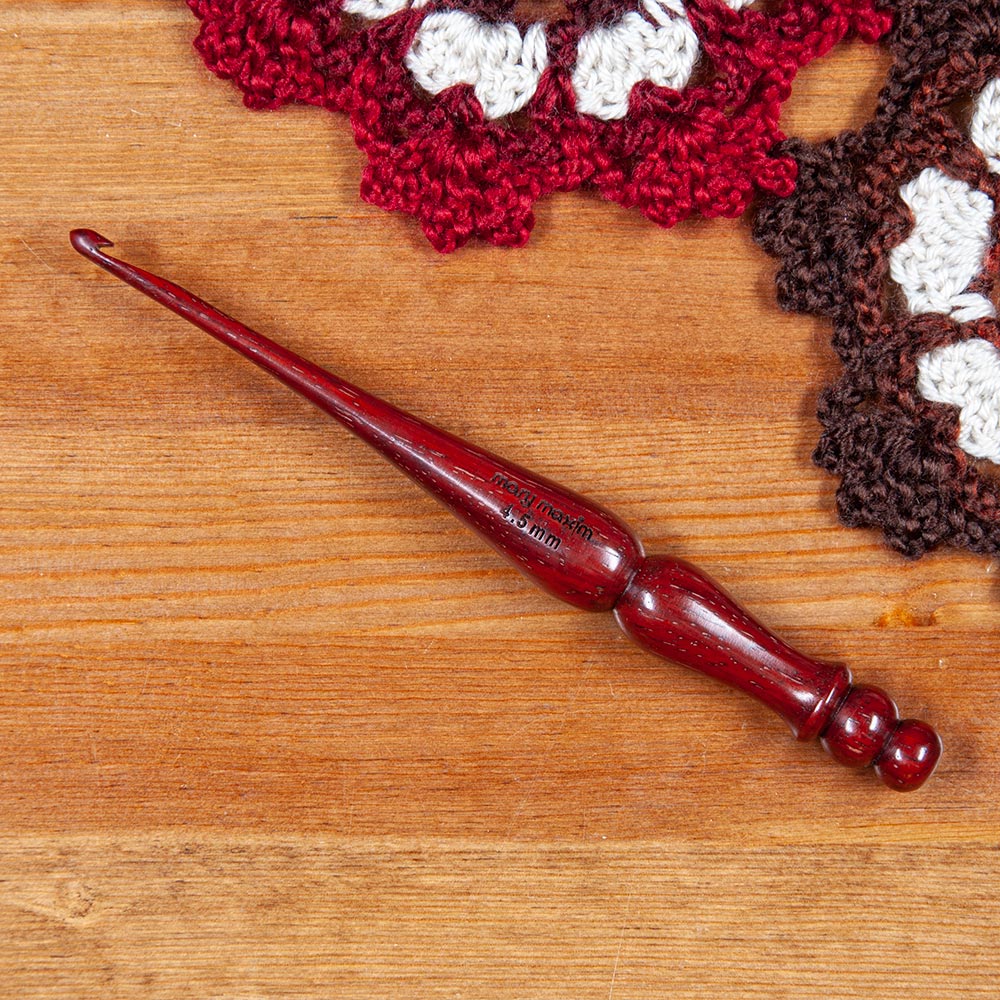 Padauk Wood Crochet Hooks