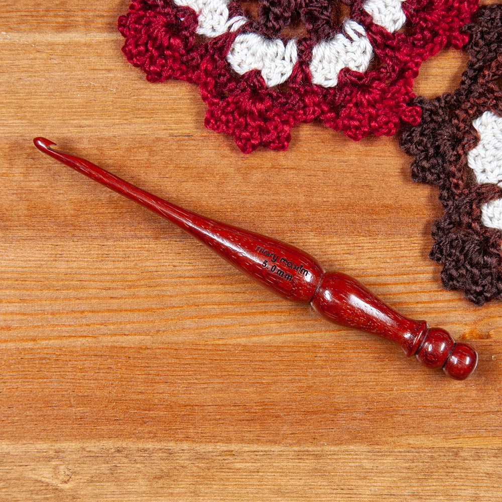 Padauk Wood Crochet Hooks