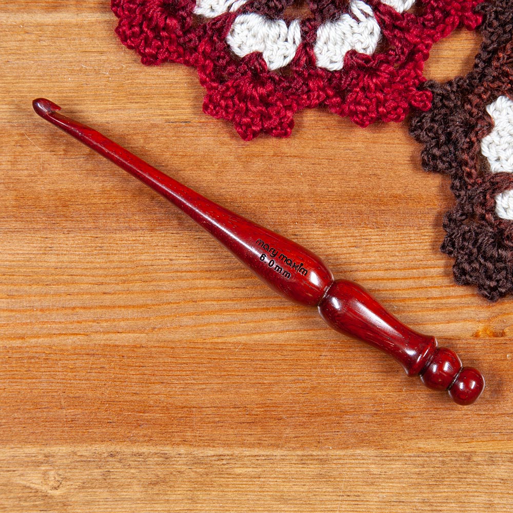 Padauk Wood Crochet Hooks