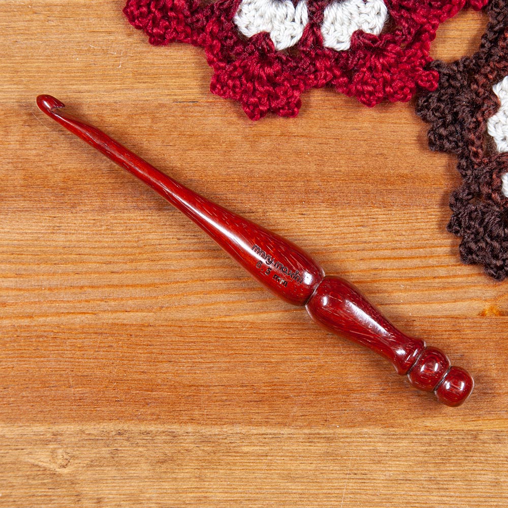 Padauk Wood Crochet Hooks