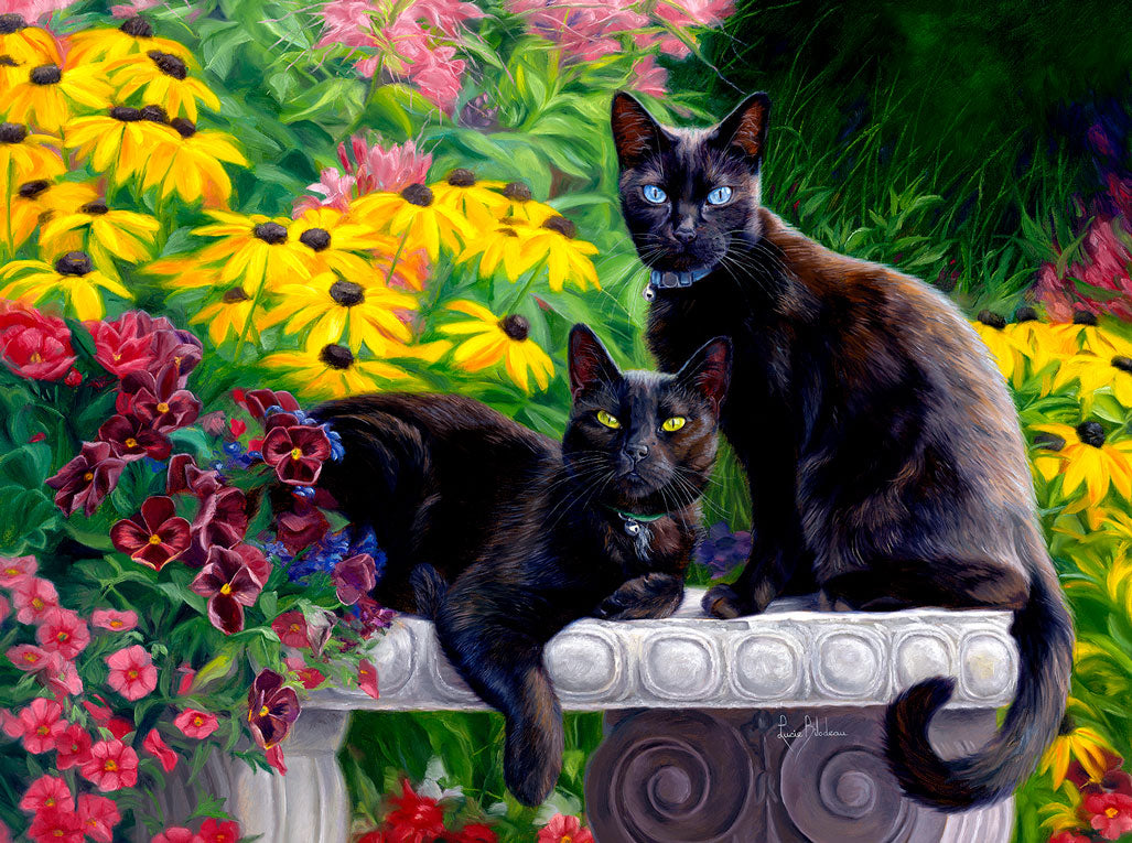 Black Beauties Jigsaw Puzzle