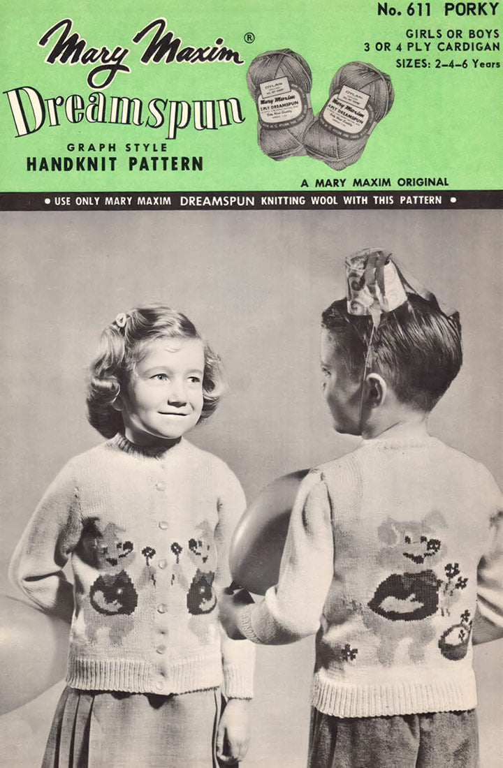 Porky Cardigan Pattern