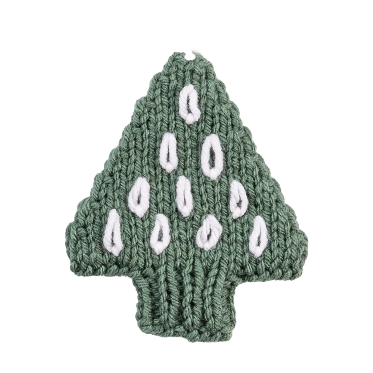 Free Caron Knit Tree Ornaments Pattern