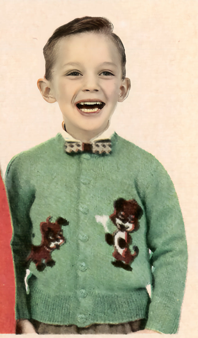 Modèle de cardigan Scampy