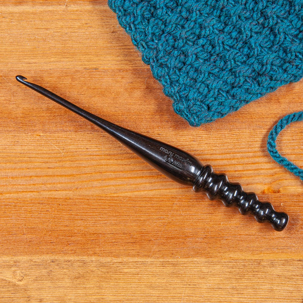 Ebony Wood Crochet Hooks