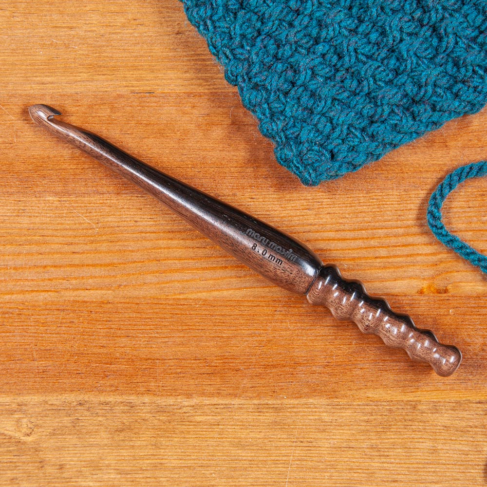 Ebony Wood Crochet Hooks