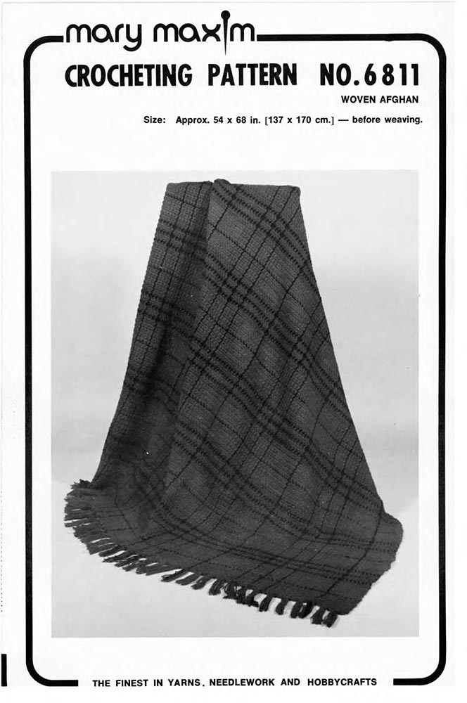 Woven Afghan Pattern