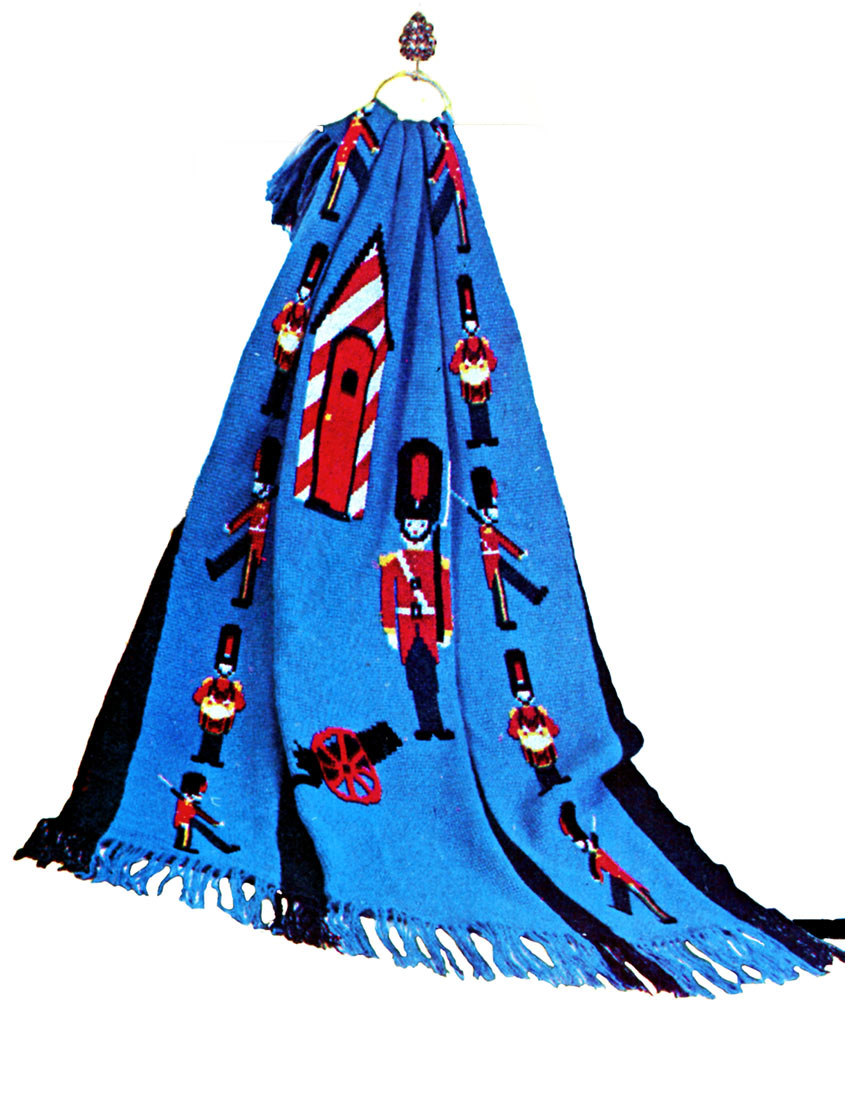 Modèle afghan de garçon soldat au crochet