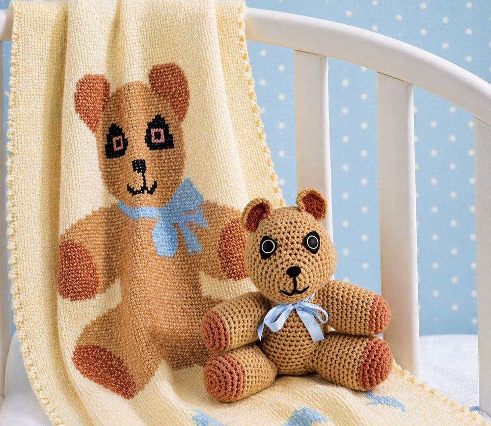 Modèle afghan d’ours en peluche