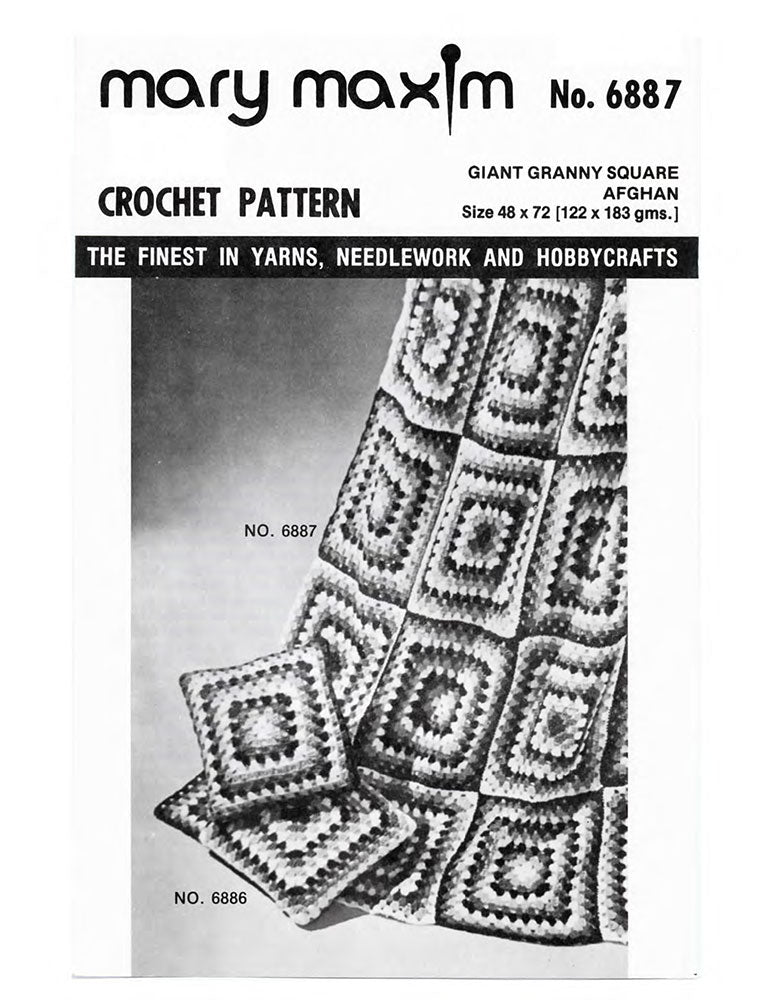 Giant Granny Square Pattern