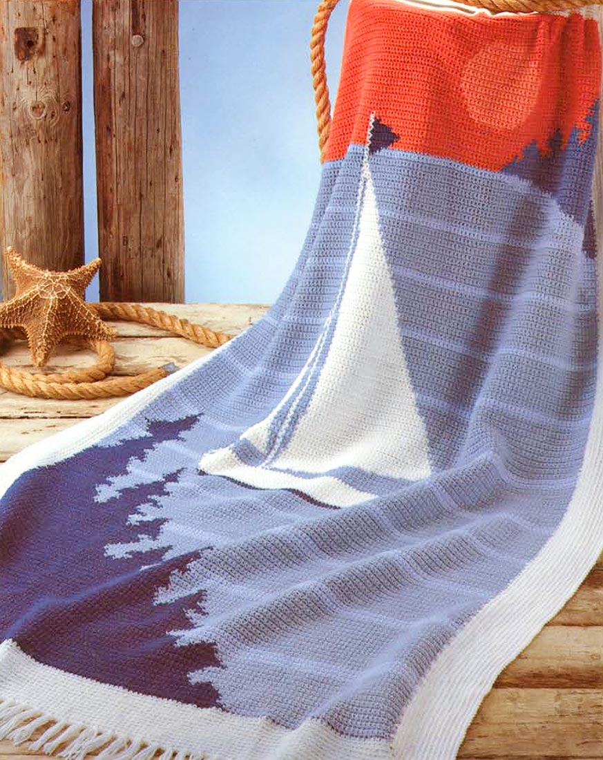 Sailboat Afghan Pattern