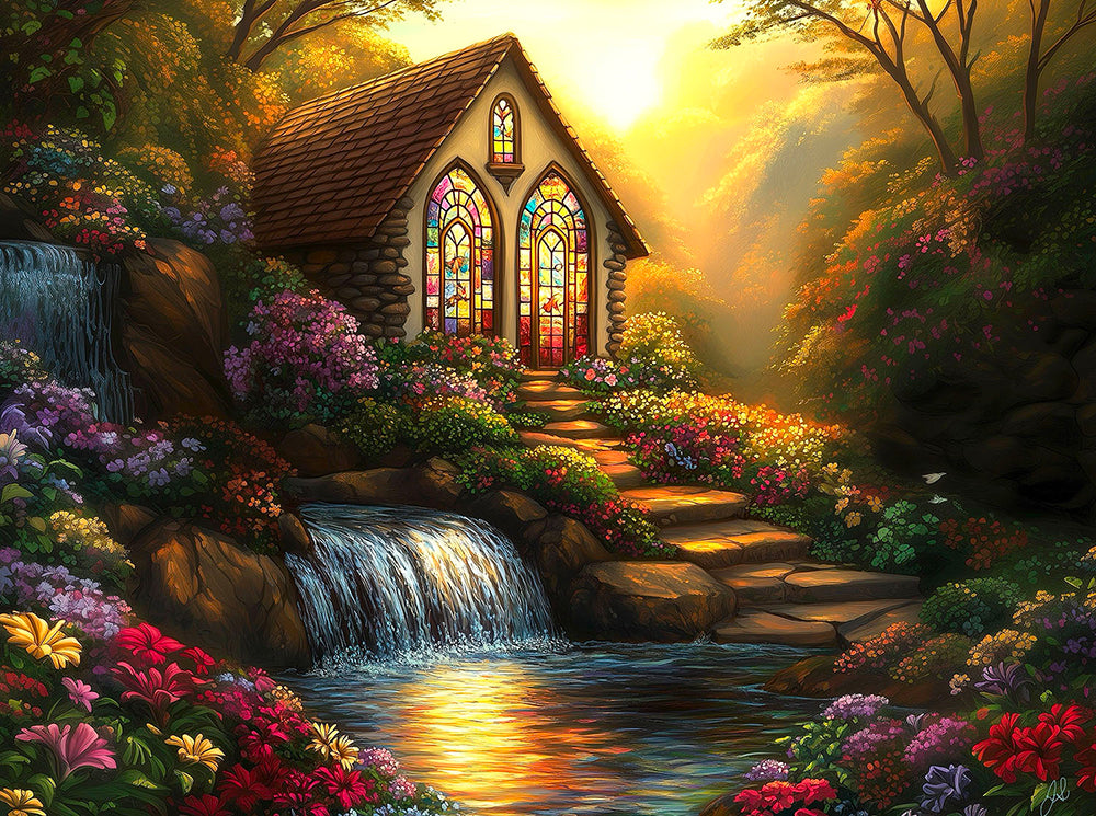 Cottage Creek Jigsaw Puzzle