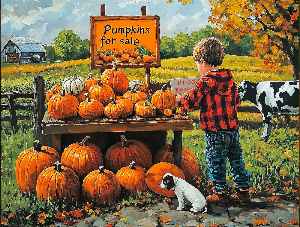 Fall Sale Jigsaw Puzzle
