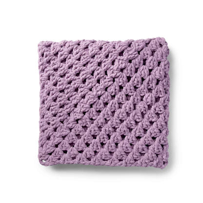Modèle gratuit de couverture afghane au crochet rectangulaire pour grand-mère