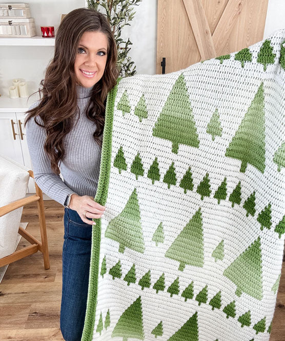 Winter Forest Blanket