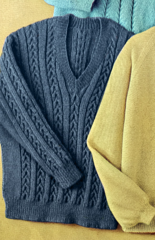 Men's Trojan Pullover Pattern