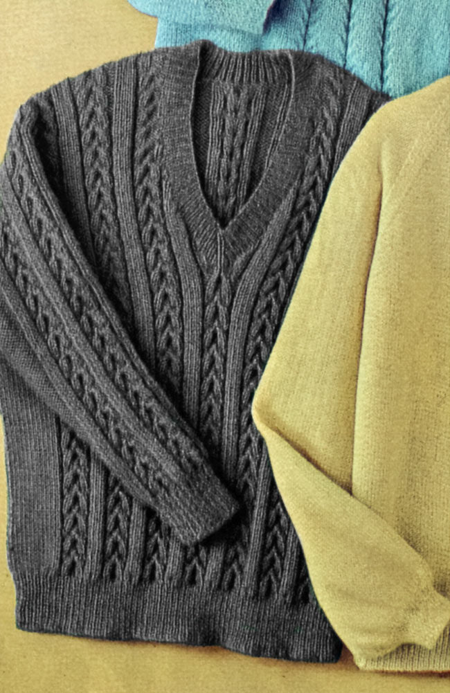 Men's Trojan Pullover Pattern