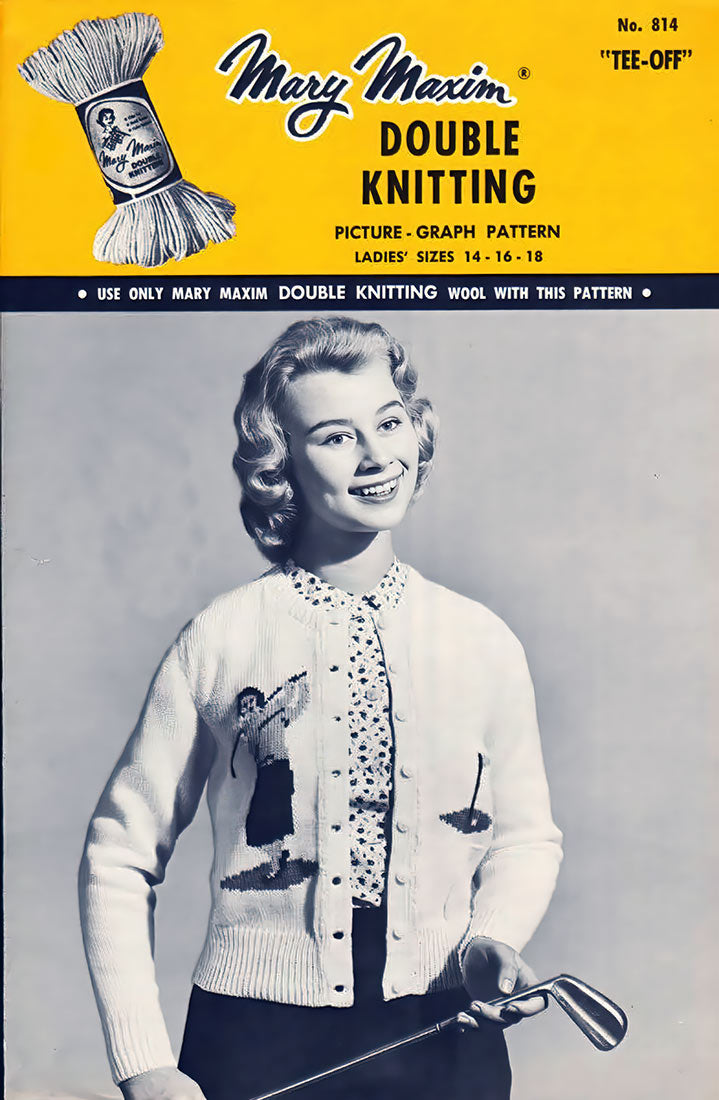 Tee Off Ladies Cardigan Pattern