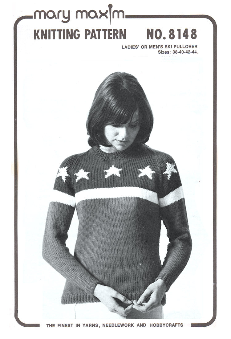 Adult's Ski Pullover Pattern