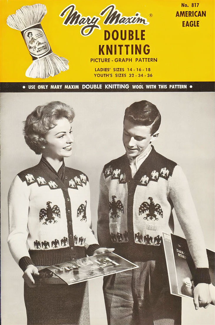 American Eagle Cardigan Pattern