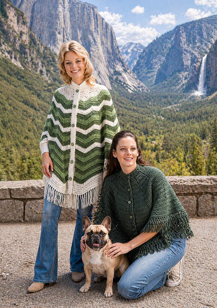Ripple Poncho Pattern
