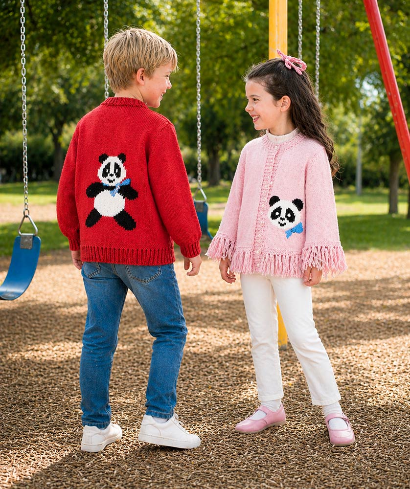 Fringed Panda Jacket Pattern