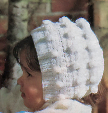 Modèle de chapeau de style Aran