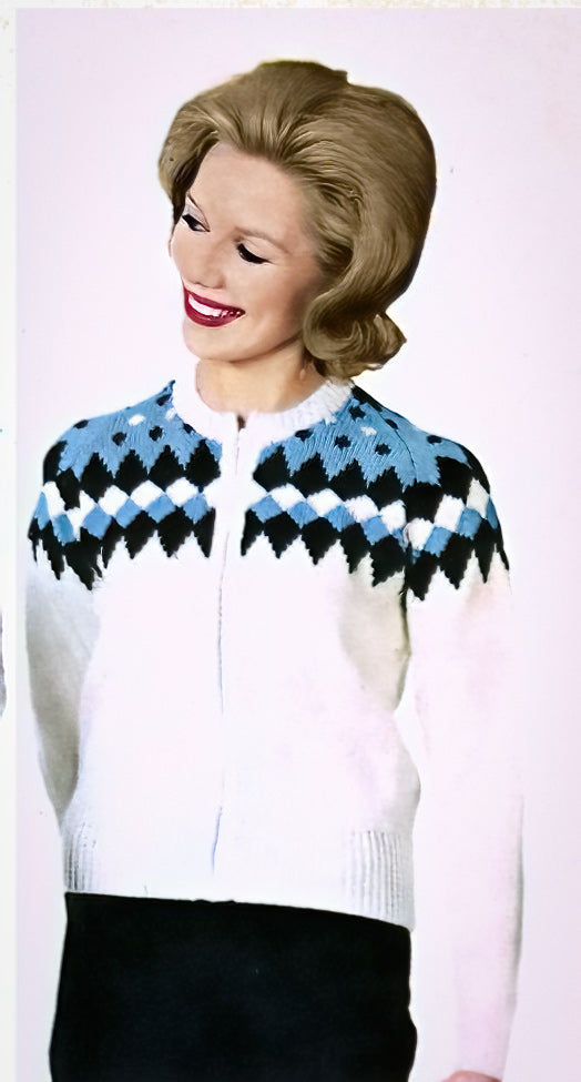 Sunnidale Zip-Up Cardigan Pattern