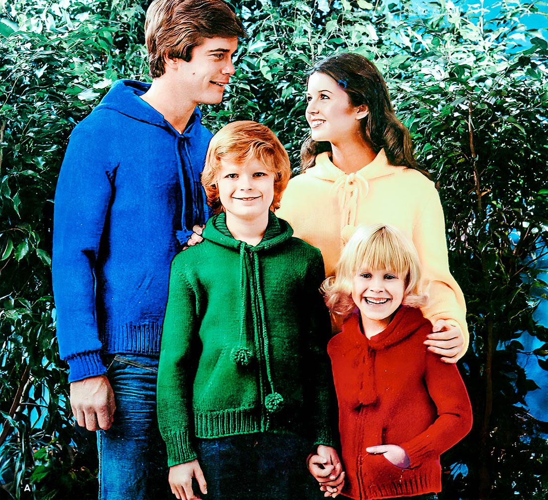 Patron de veste à capuche pour homme ou femme