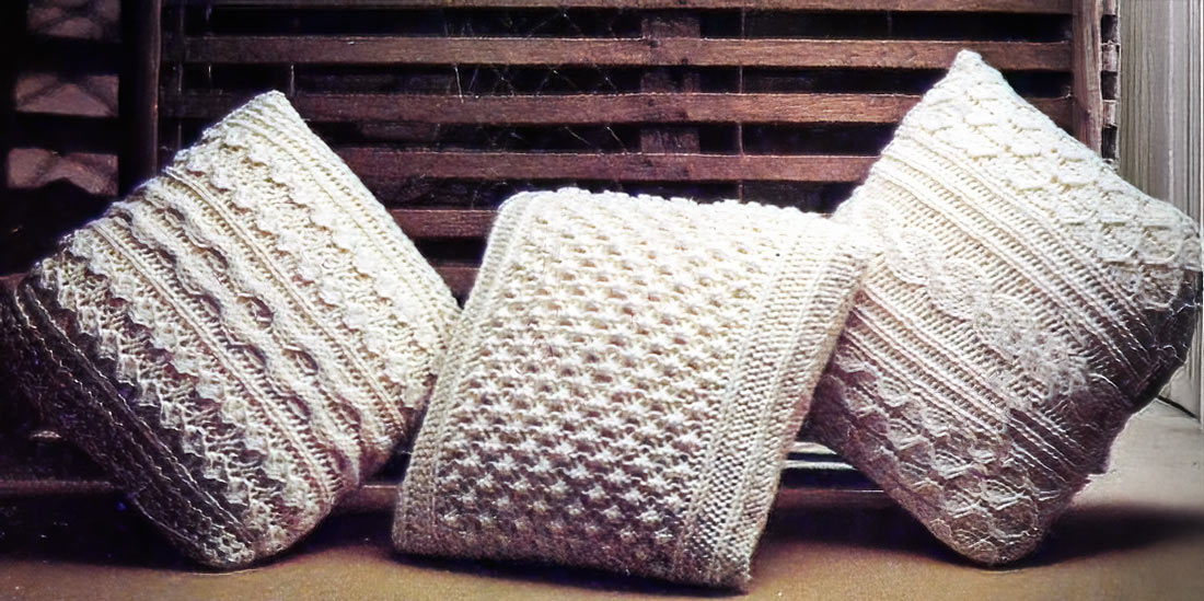 Aran Pillows Pattern