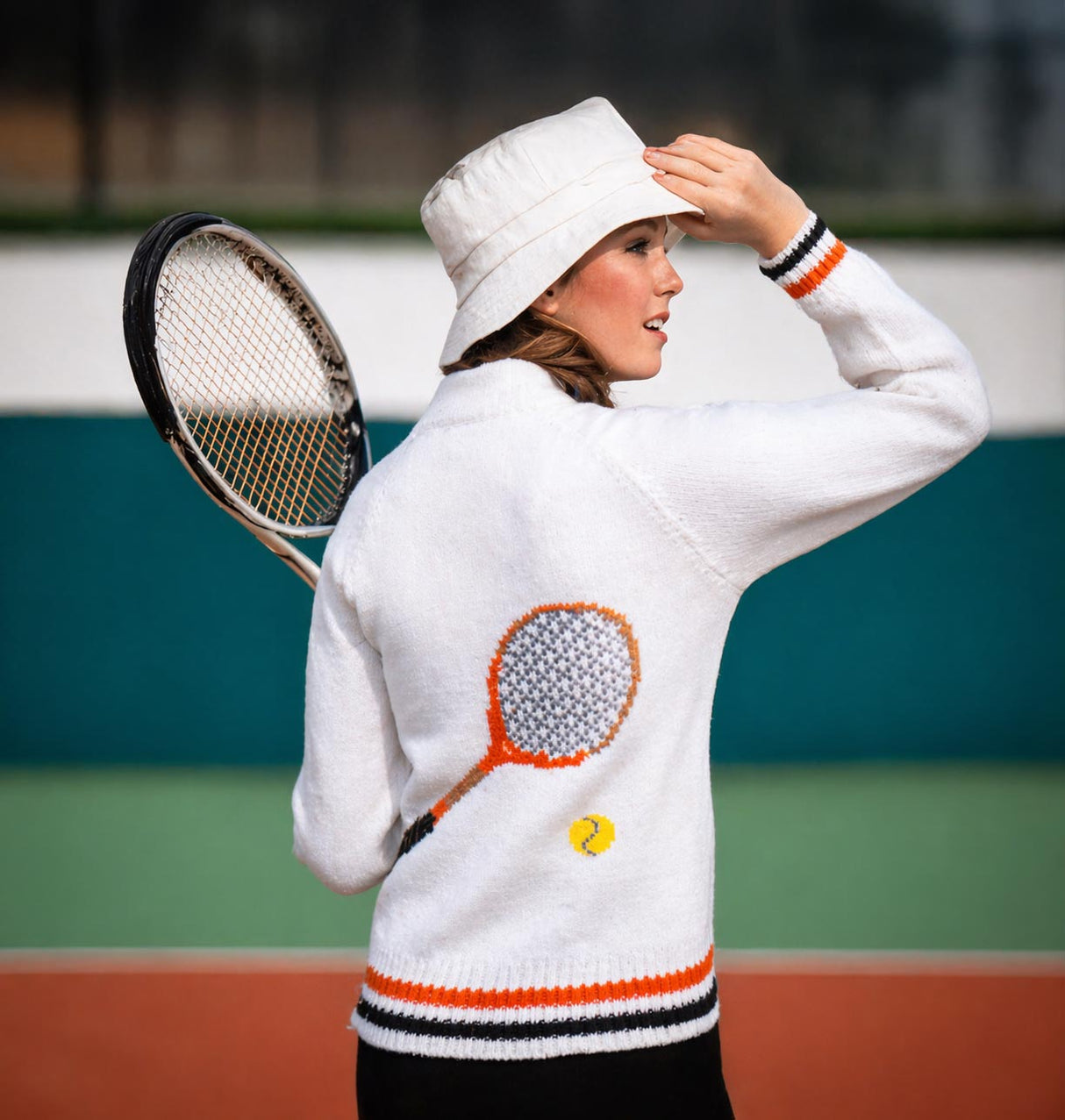 Tennis Sweater Pattern (Sizes 38-44)