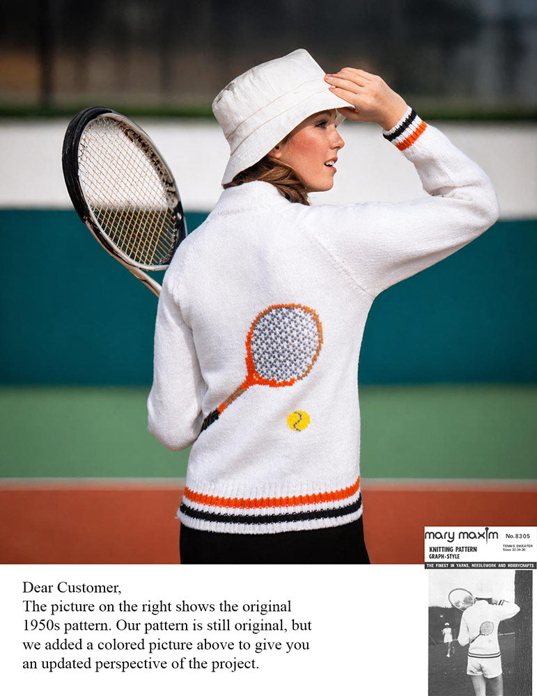 Tennis Sweater Pattern