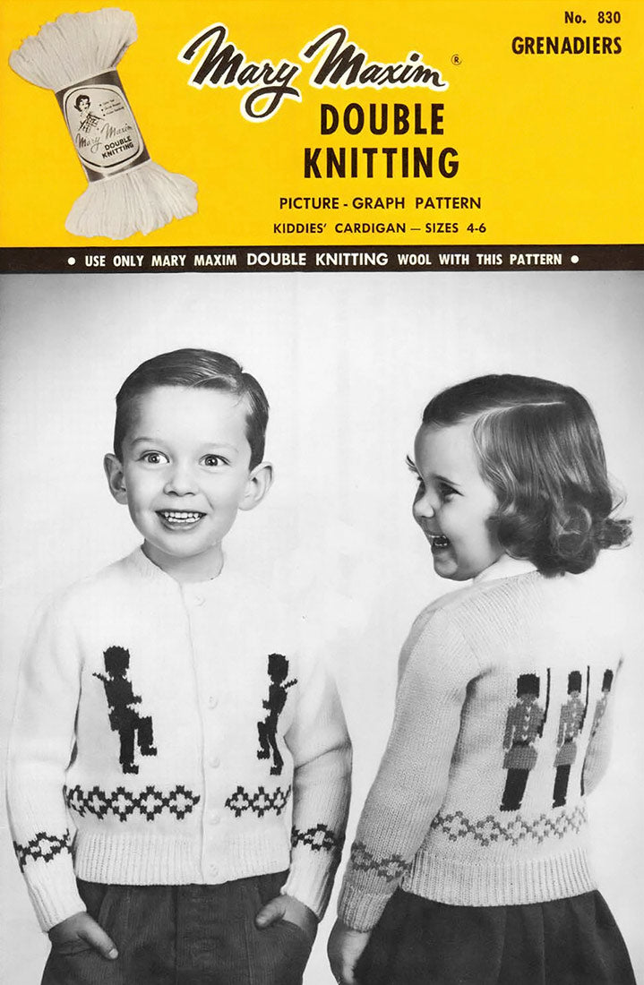 Grenadiers Cardigan Pattern