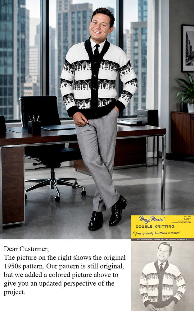 Larry Cardigan Pattern