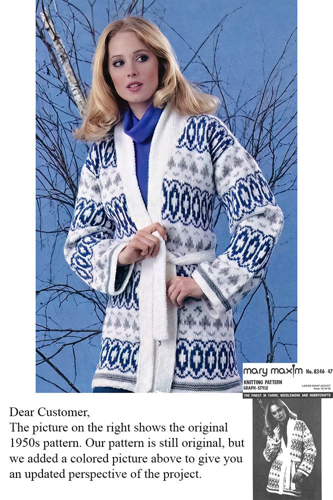 Ladies' Wrap Jacket Pattern