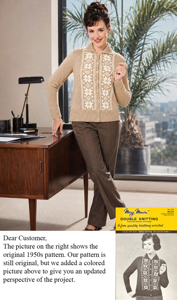 Helga Cardigan Pattern
