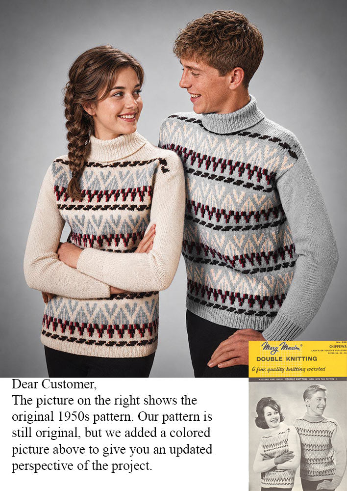 Chippewa Pullover Pattern