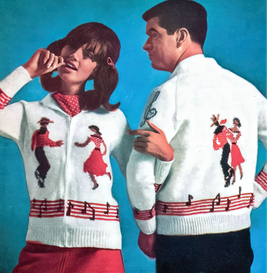 Ladies' or Youth Hoedown Cardigan Pattern